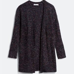 Women's Blue Speckled Cardigan